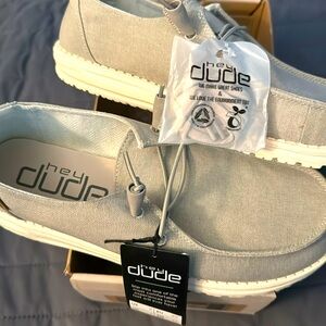 Women’s hey dude, Never been worn, NWT, no lid on box.